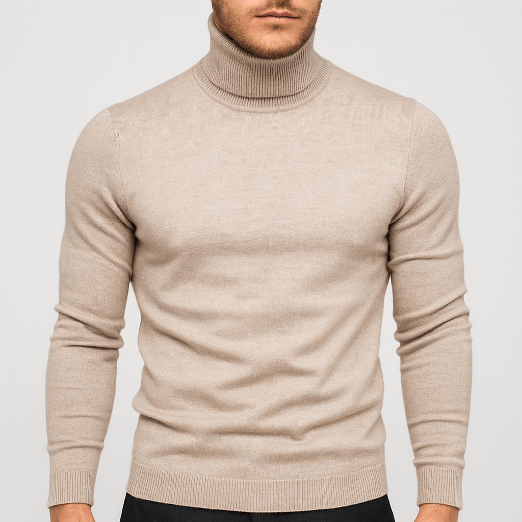 Fine Knit Turtleneck Sweater