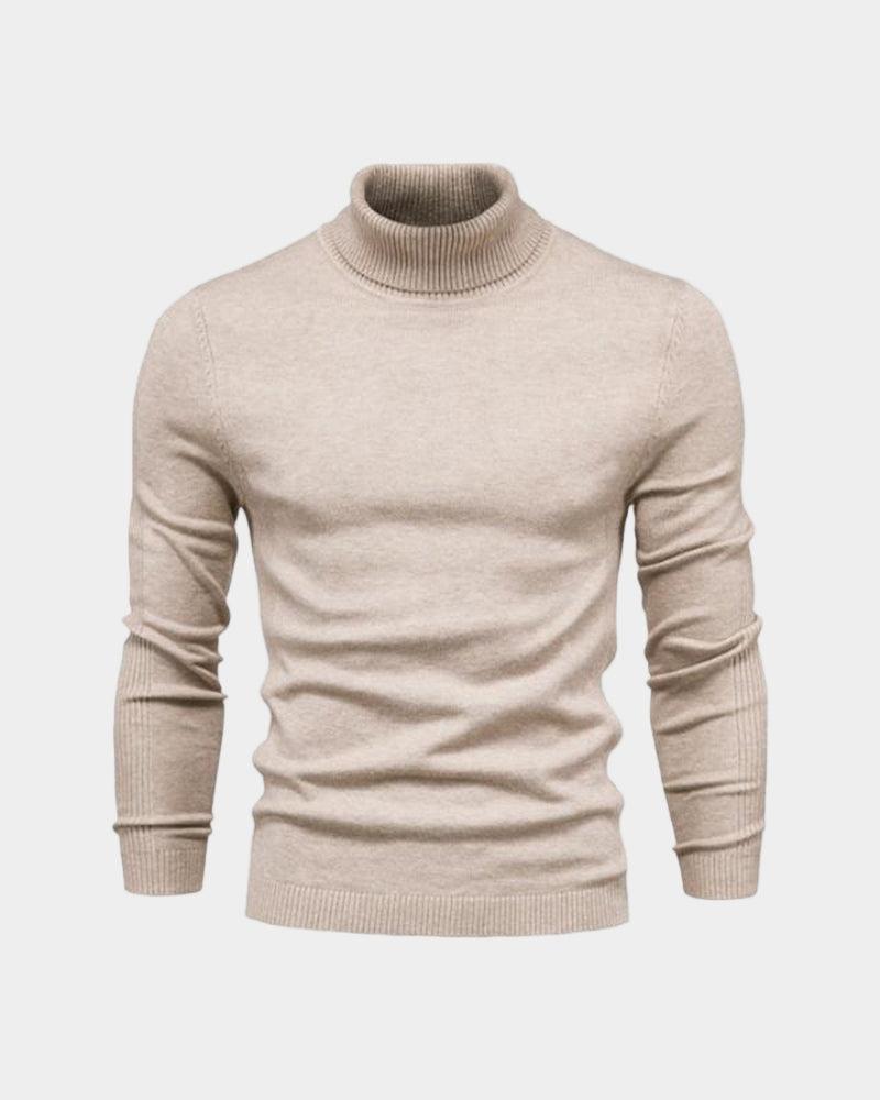 Fine Knit Turtleneck Sweater