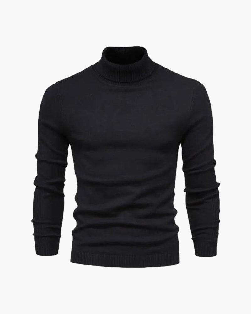 Fine Knit Turtleneck Sweater