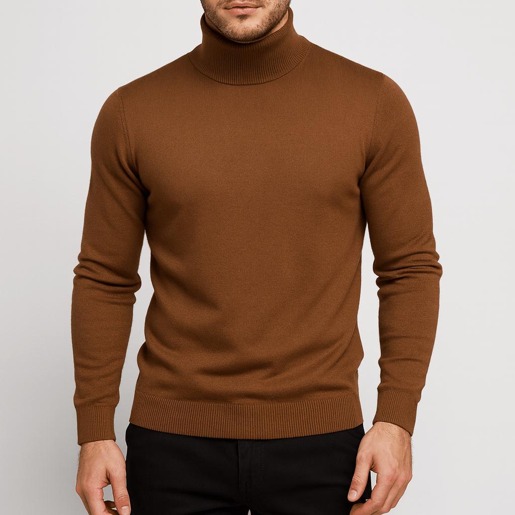 Fine Knit Turtleneck Sweater