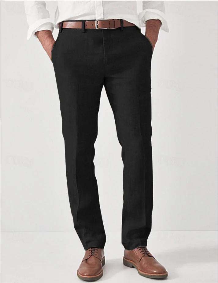 Straight Leg Smart Casual Pants