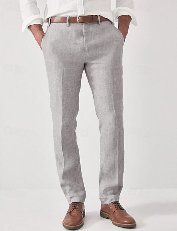 Straight Leg Smart Casual Pants